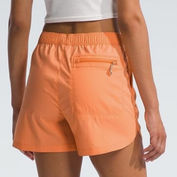 NWOT The North Face Women's Class V Pathfinder Pull-On Shorts PeachGranite SizeM - Picture 14 of 15